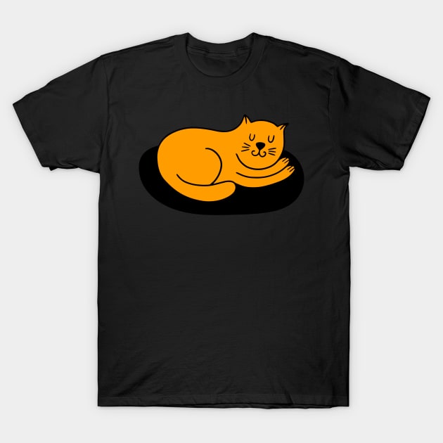 Doodle cat T-Shirt by Savvalinka